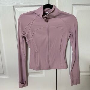Lululemon Cropped Define Jacket in Pink Peony